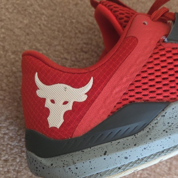 UFC Red and Gray Men's Sneakers - Picture 3 of 14